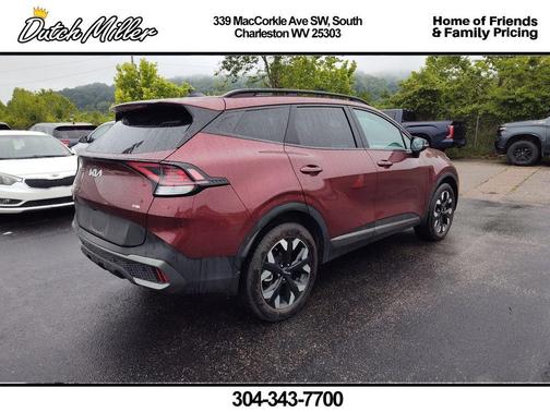 Dawning Red 2023 Kia Sportage X-Line