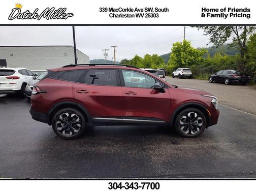 Dawning Red 2023 Kia Sportage X-Line