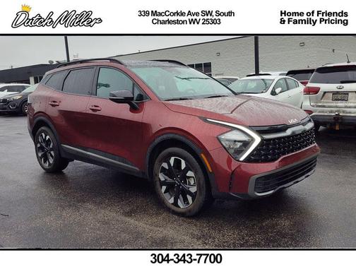 Dawning Red 2023 Kia Sportage X-Line