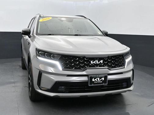 Gray 2022 Kia Sorento X-Line EX