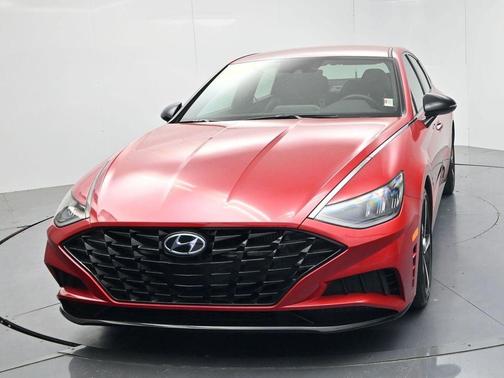 Calypso Red 2021 Hyundai SONATA SEL Plus
