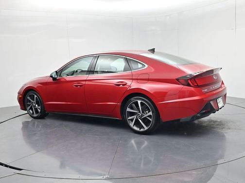 Calypso Red 2021 Hyundai SONATA SEL Plus