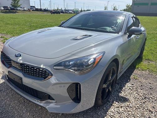 Ceramic Silver 2019 Kia Stinger GT2