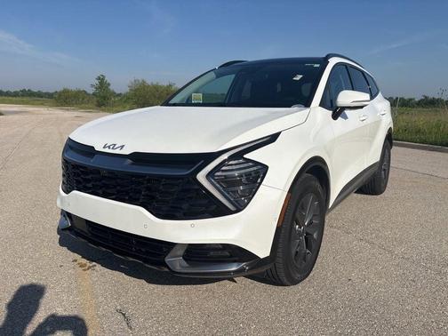 Snow White Pearl 2024 Kia Sportage Hybrid SX-Prestige