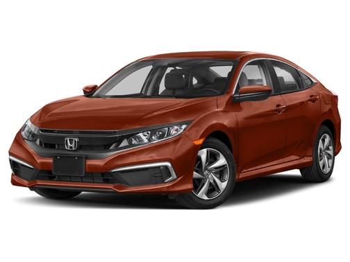 Modern Steel Metallic 2020 Honda Civic LX