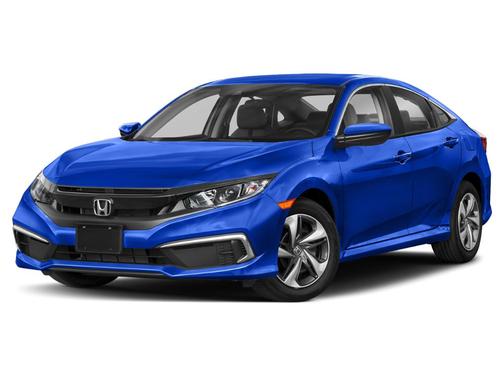 Modern Steel Metallic 2020 Honda Civic LX