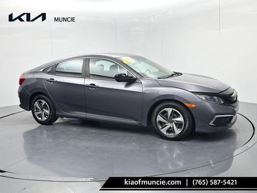 Modern Steel Metallic 2020 Honda Civic LX