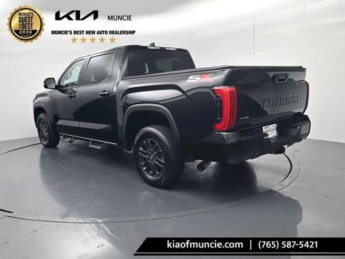 Midnight Black Metallic 2025 Toyota Tundra SR5