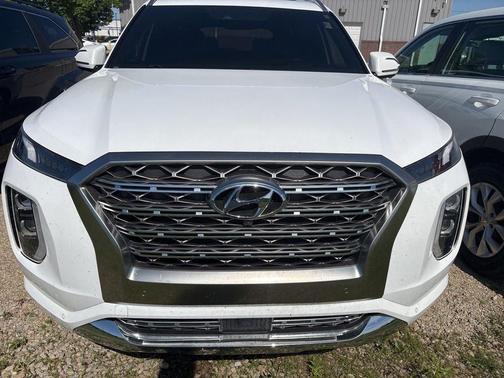 Hyper White 2020 Hyundai PALISADE Limited