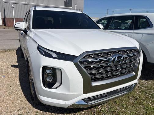 Hyper White 2020 Hyundai PALISADE Limited