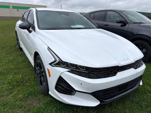 Glacial White Pearl 2023 Kia K5 GT-Line