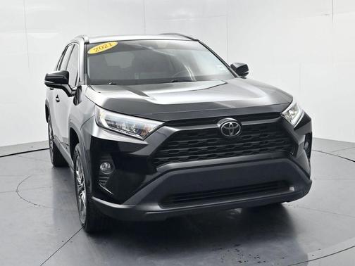 Midnight Black Metallic 2021 Toyota RAV4 XLE Premium