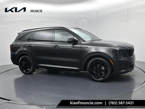 Gray 2026 Kia Sorento Hybrid X-LINE SX PRESTIGE
