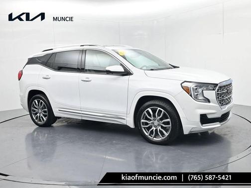 Summit White 2023 GMC Terrain Denali