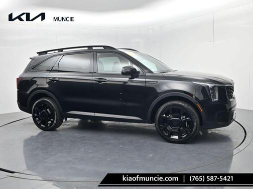 Ebony Black 2025 Kia Sorento SX Prestige