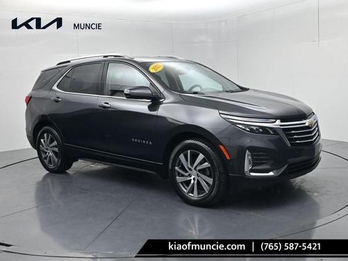 Gray 2022 Chevrolet Equinox Premier