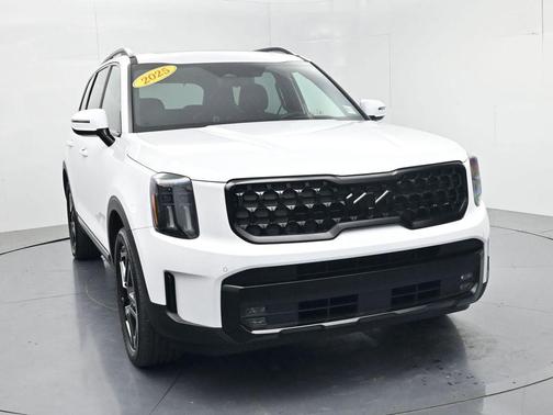 Glacial White Pearl 2025 Kia Telluride SX-Prestige X-Line