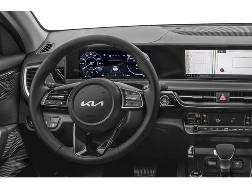 Green / Black 2024 Kia Seltos S