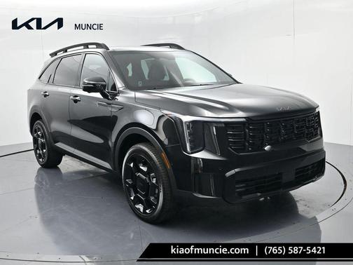 Ebony Black 2026 Kia Sorento SX Prestige