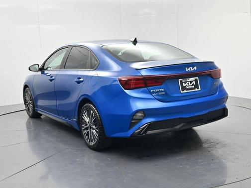 Blue 2022 Kia Forte GT-Line