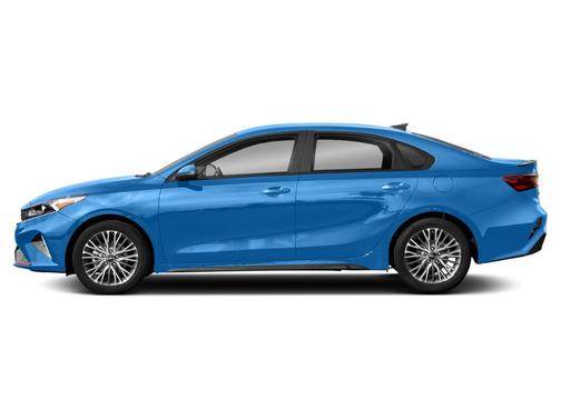 Blue 2022 Kia Forte GT-Line