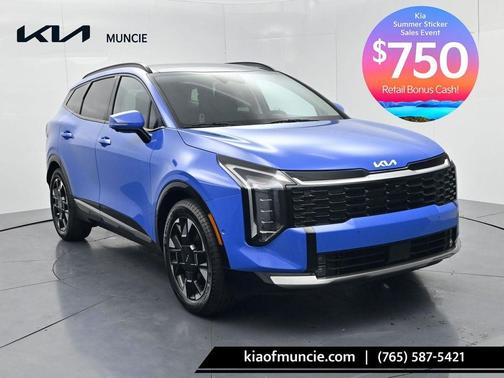 Blue 2026 Kia Sportage SX-Prestige