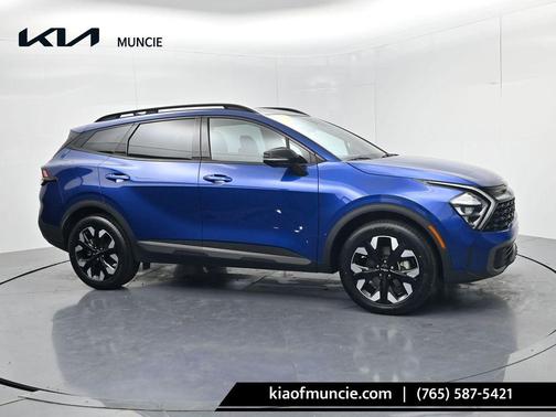 Sapphire Blue 2023 Kia Sportage X-Line