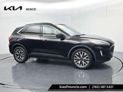 Black Metallic 2020 Ford Escape Titanium