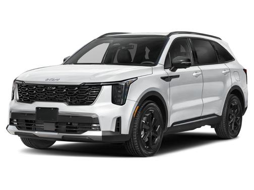 Snow White Pearl 2026 Kia Sorento Hybrid X-LINE SX PRESTIGE