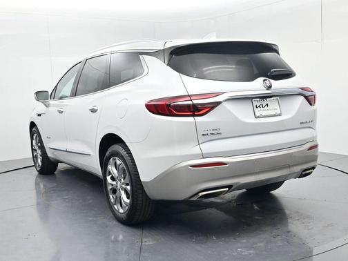 White Frost Tri-Coat 2018 Buick Enclave Avenir