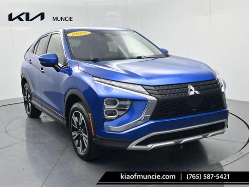 Lightning Blue Metallic 2025 Mitsubishi Eclipse Cross SE