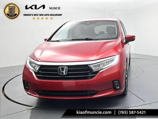 Red 2024 Honda Odyssey Touring