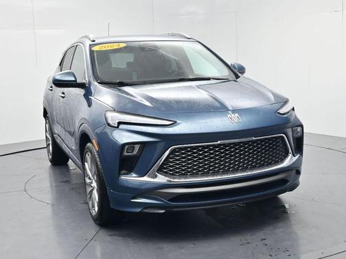 Ocean Blue Metallic 2024 Buick Encore GX Avenir