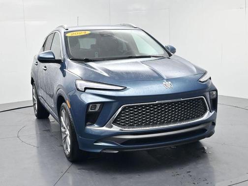 Ocean Blue Metallic 2024 Buick Encore GX Avenir