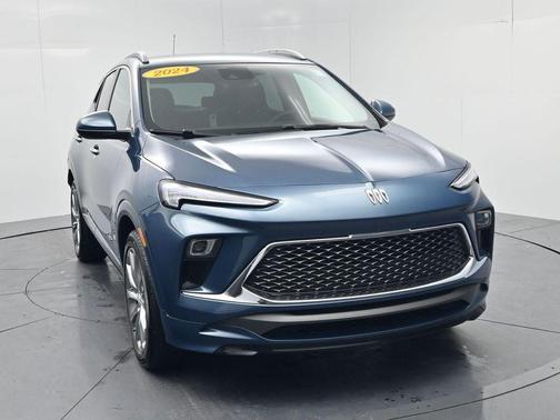 Ocean Blue Metallic 2024 Buick Encore GX Avenir