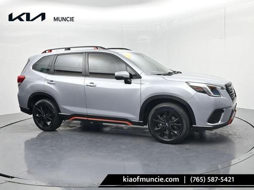 Ice Silver Metallic 2023 Subaru Forester Sport