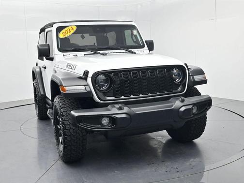 Bright White Clearcoat 2024 Jeep Wrangler Sport