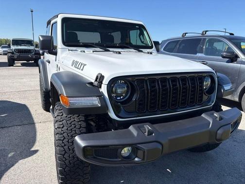 Bright White Clearcoat 2024 Jeep Wrangler Sport