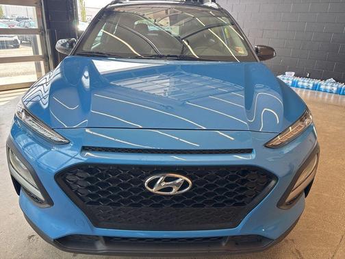 Surf Blue 2021 Hyundai KONA SEL