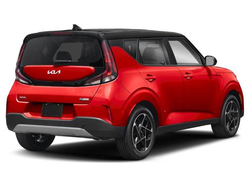 Inferno Red / Black Roof 2025 Kia Soul EX