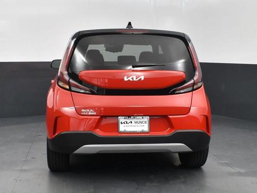 Inferno Red / Black Roof 2025 Kia Soul EX