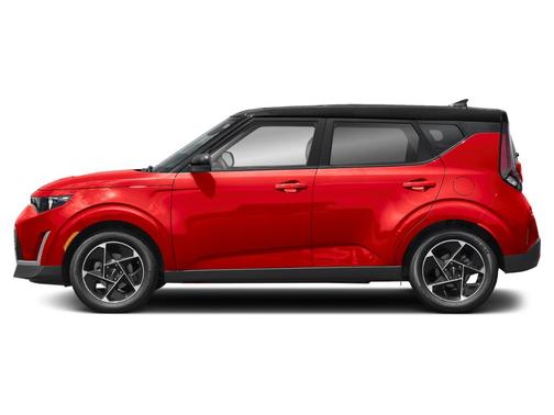 Inferno Red / Black Roof 2025 Kia Soul EX