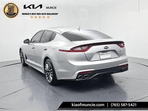 Silky Silver 2018 Kia Stinger Premium