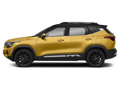 Starbright Yellow / Black Roof 2023 Kia Seltos Nightfall