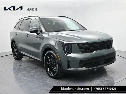 Green 2026 Kia Sorento Hybrid X-LINE SX PRESTIGE