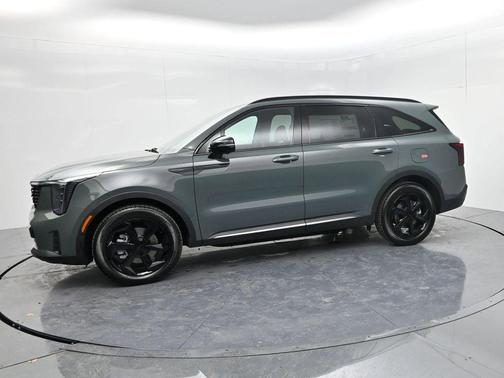 Green 2026 Kia Sorento Hybrid X-LINE SX PRESTIGE