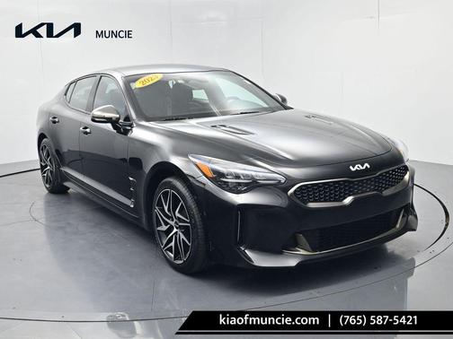 Aurora Black 2023 Kia Stinger GT-Line