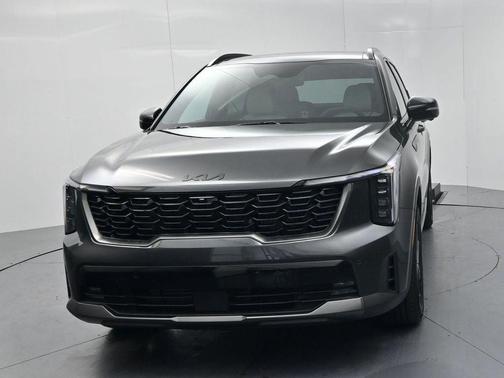 Gray 2026 Kia Sorento Hybrid X-LINE SX PRESTIGE