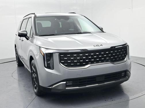 Ceramic Silver 2026 Kia Carnival Hybrid SX