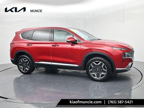 Calypso Red 2021 Hyundai SANTA FE Limited